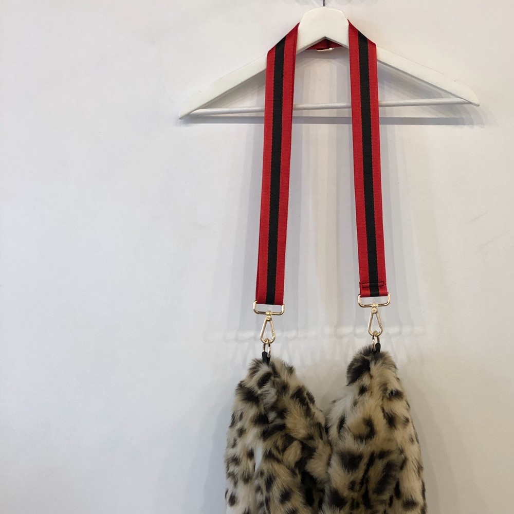 NEW: Pam and Gela Faux Fur Crossbody